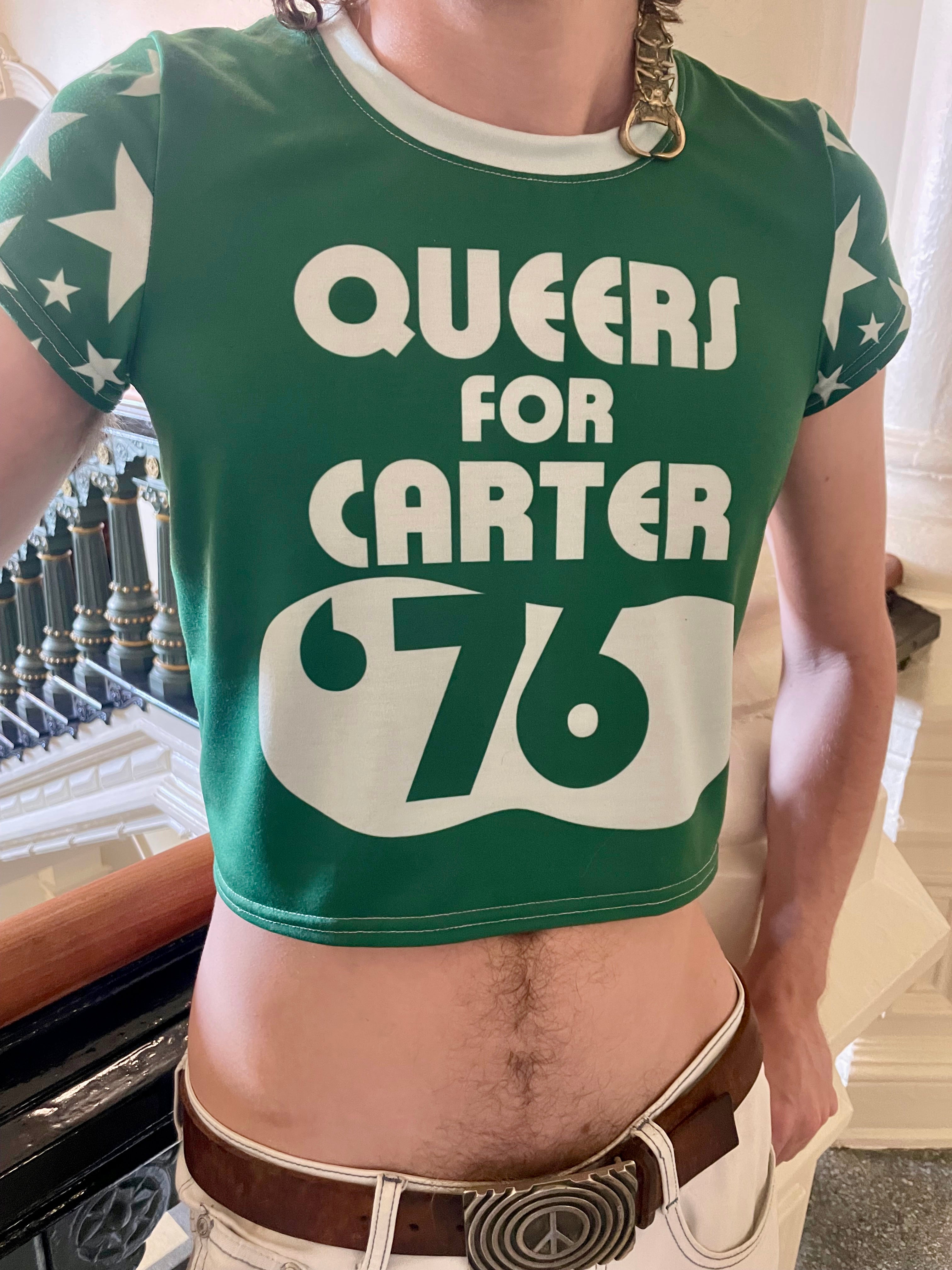 Queers for Carter Crop Top