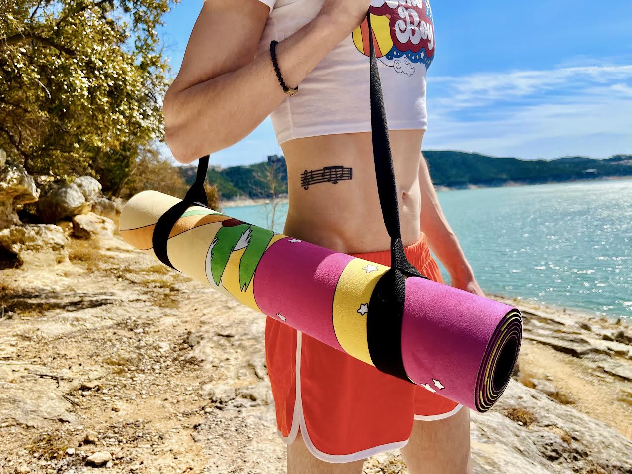 Beach Boy Yoga Mat