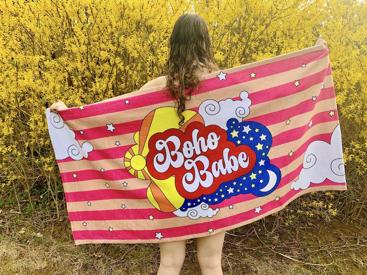 Boho Babe Cabana Towel