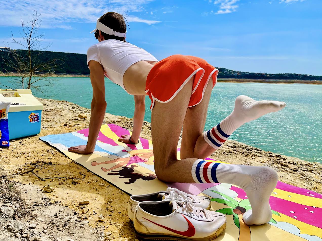 Beach Boy Yoga Mat