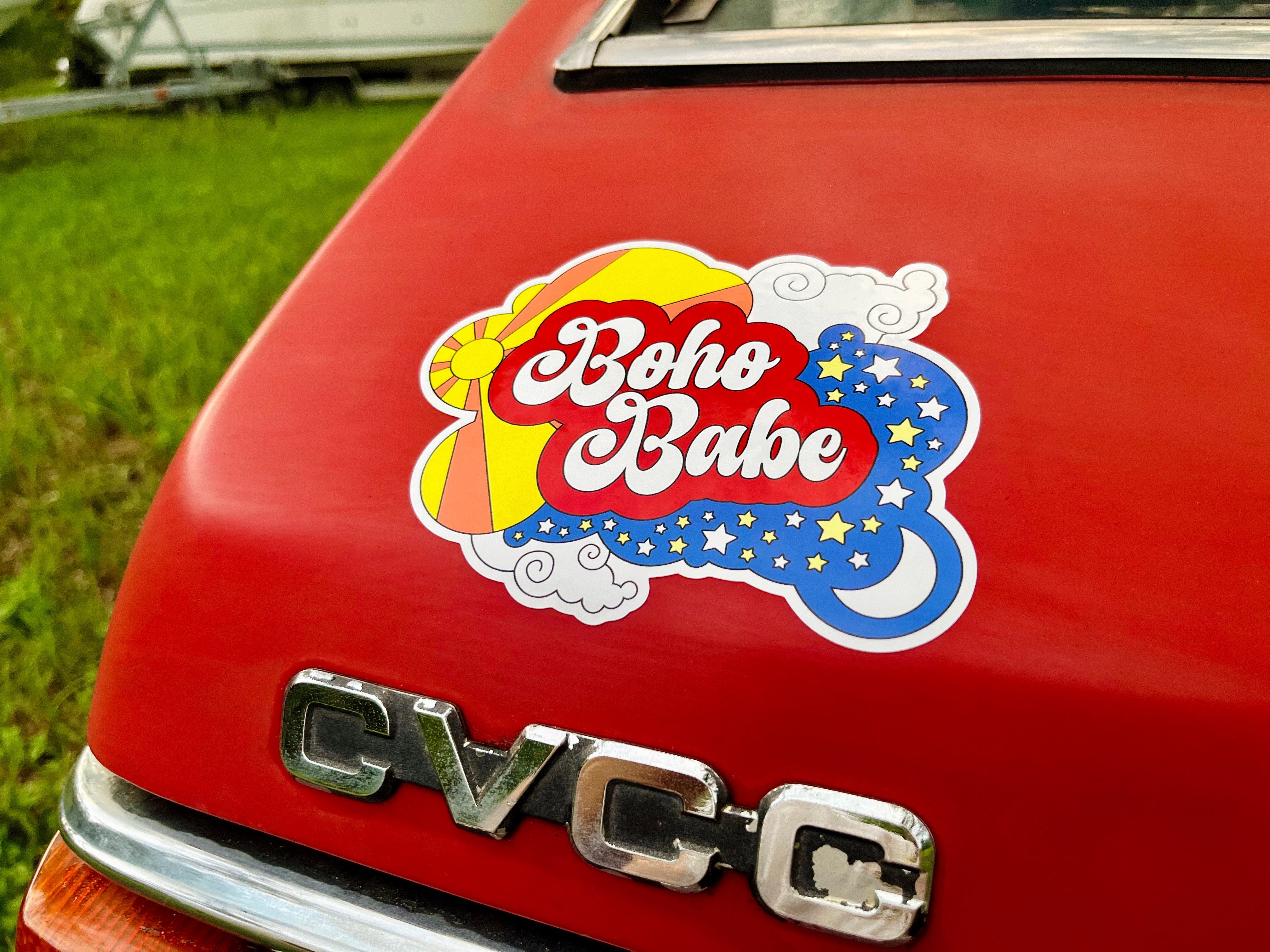 Sun & Moon Babe Sticker