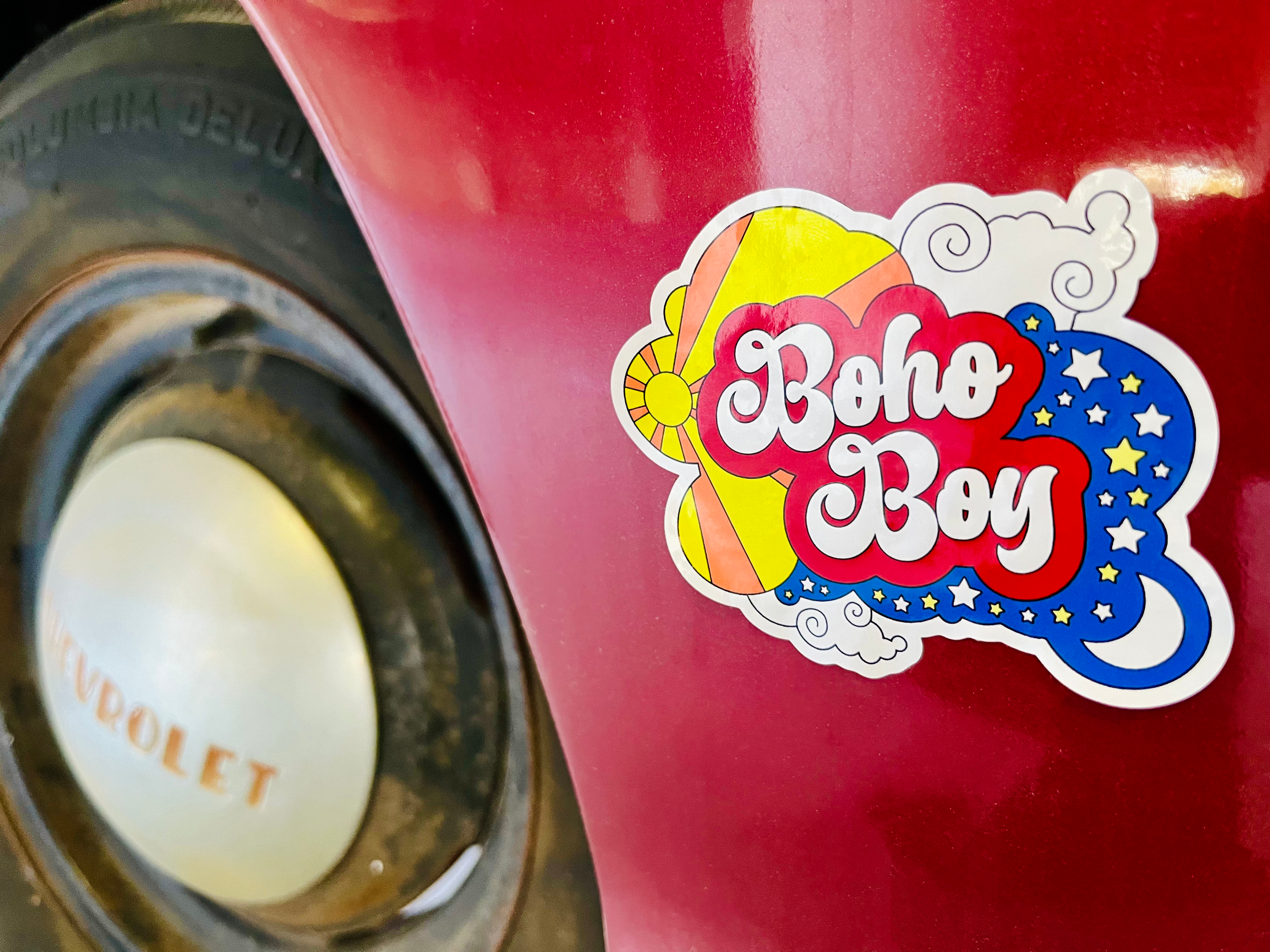 Sun & Moon Boy Sticker