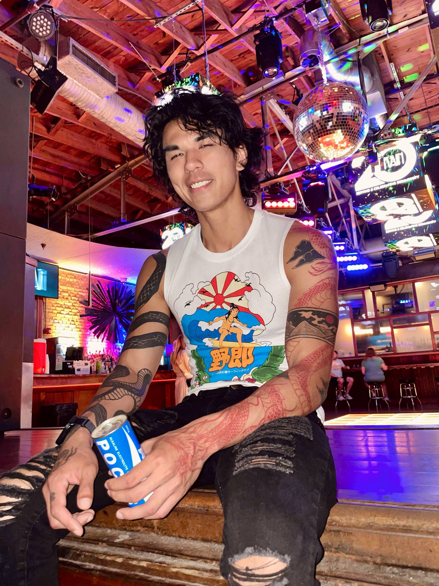 Japanese Surf Club Muscle Shirt – Kujukuri Beach