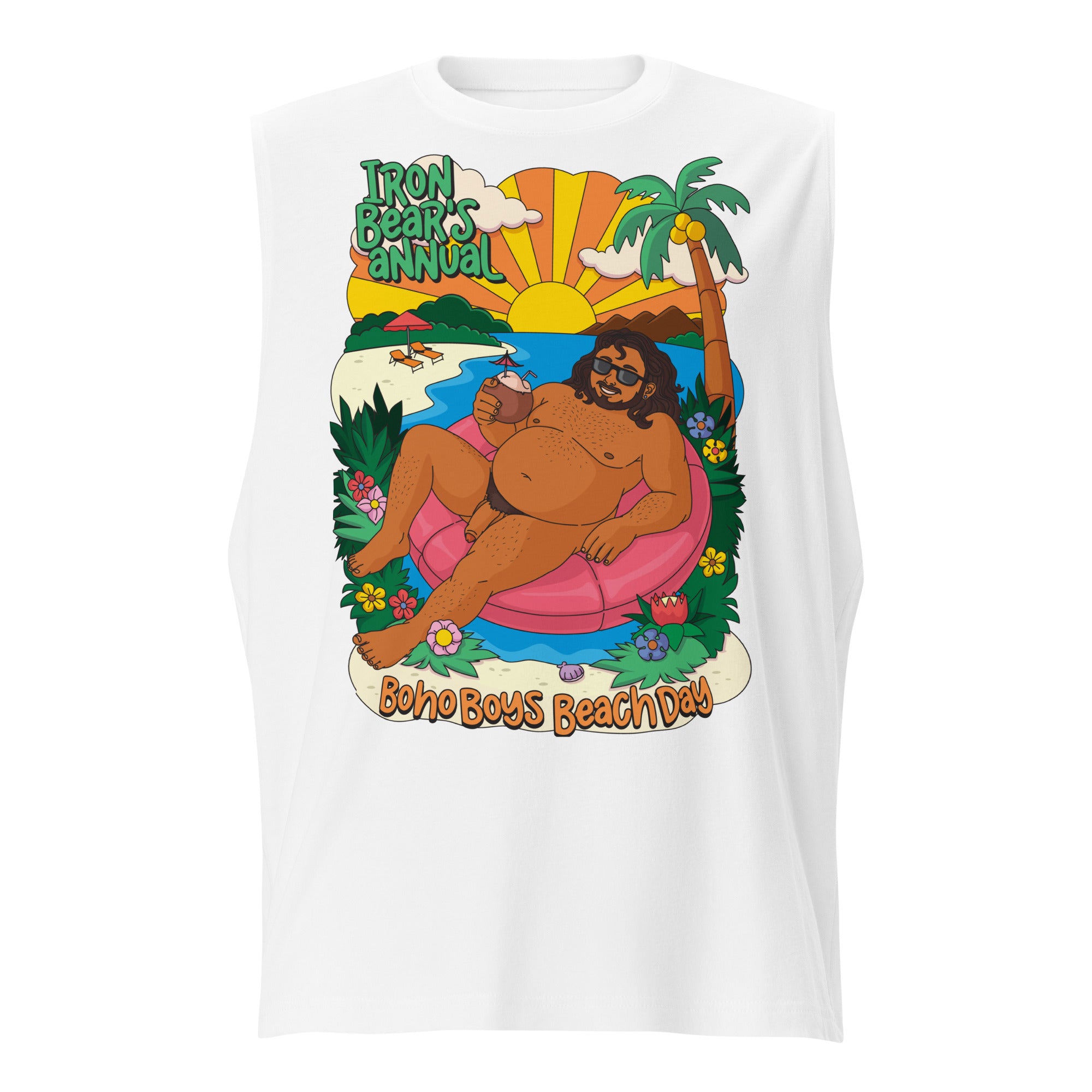 Iron Bear’s Annual Beach Day Muscle Shirt