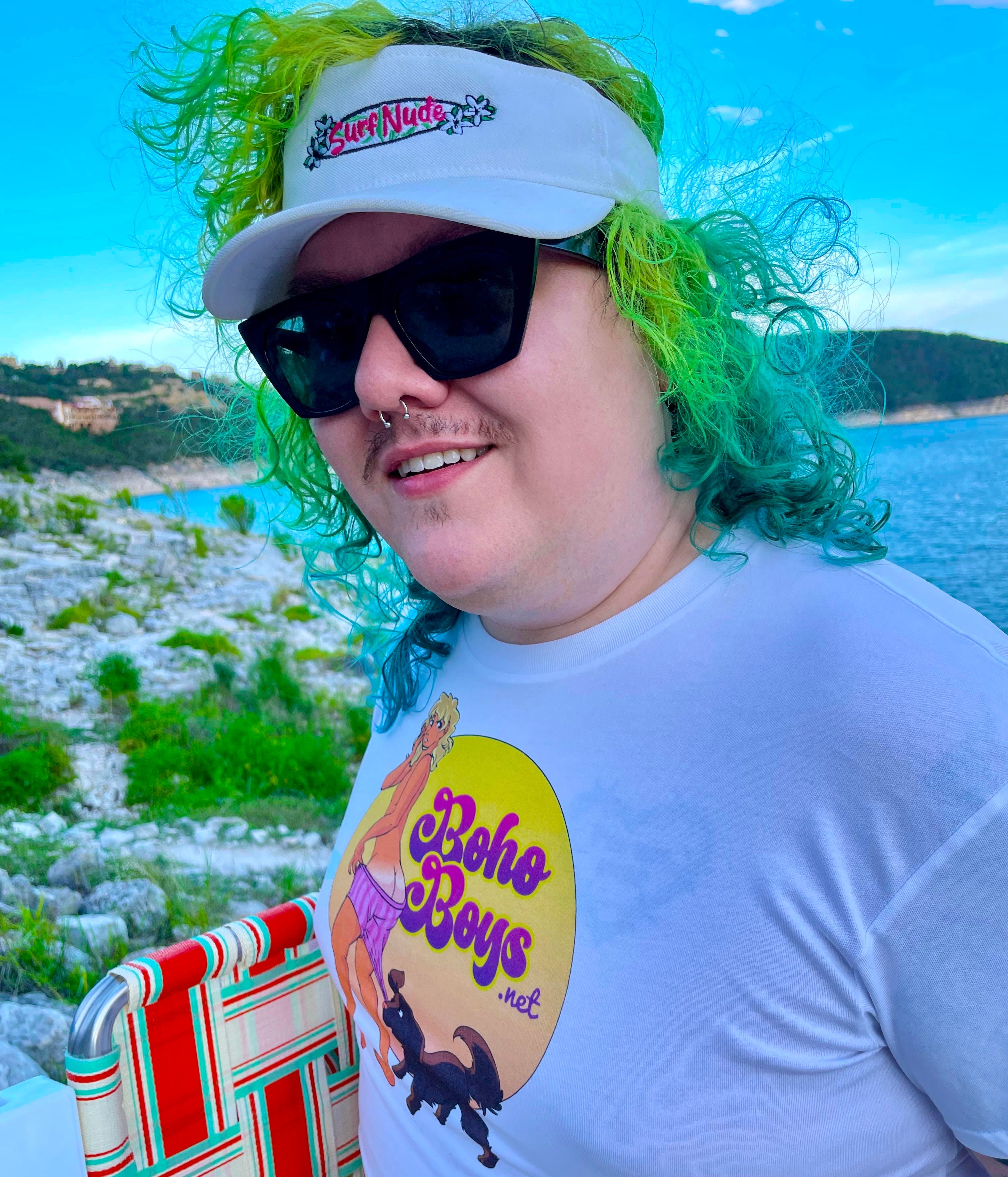 Surf Nude Sun-Visor - White Party Edition